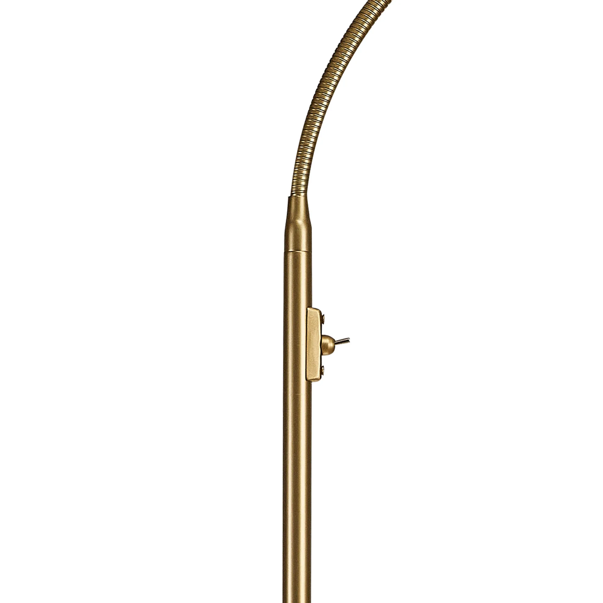 Bamberg 140cm Switched Floor Lamp 1 Light Gold D0796  Deco Bamberg
